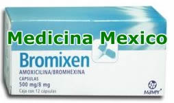 Bisolvon 500 mg/8mg 12 Caps, Bromhexine, Amoxicilina